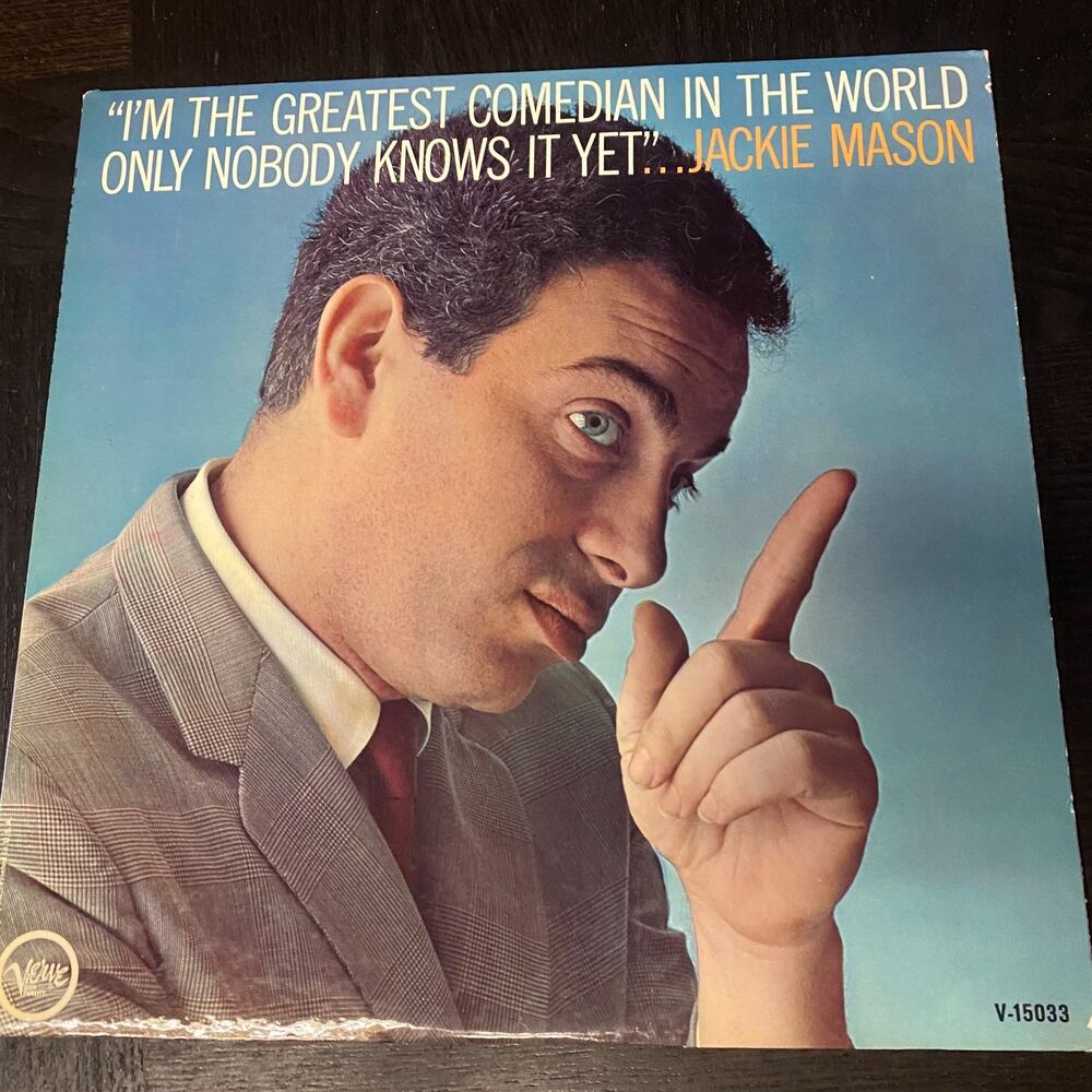 Jackie Mason I’m The Greatest Comedian In The World Only Nobody Knows It Yet
